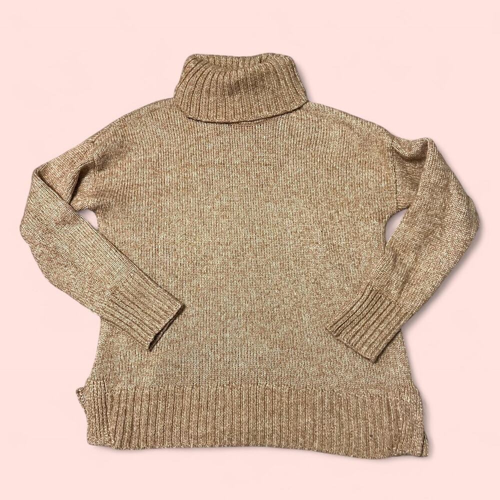 Tan banana republic turtleneck sweater